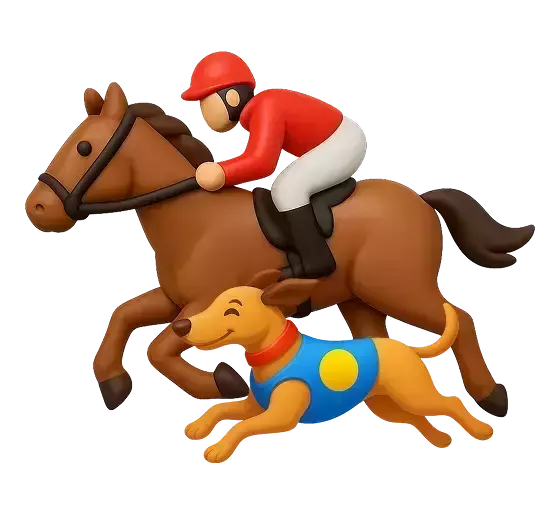 Cavalos e cães